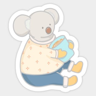 Koala-tea Sticker